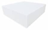 Alanpur® Ortopedisk kallskummadrass Bianca, akustiskt skum, H2, utan överdrag, tillverkad i Tyskland (120 x 200 x 5 cm)