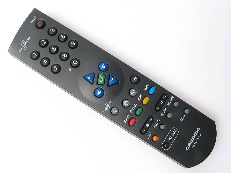 Fjernbetjening, original, Grundig TP800H