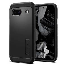 Google Pixel 8a Spigen Tough Armor Cover m. Kickstand - Sort