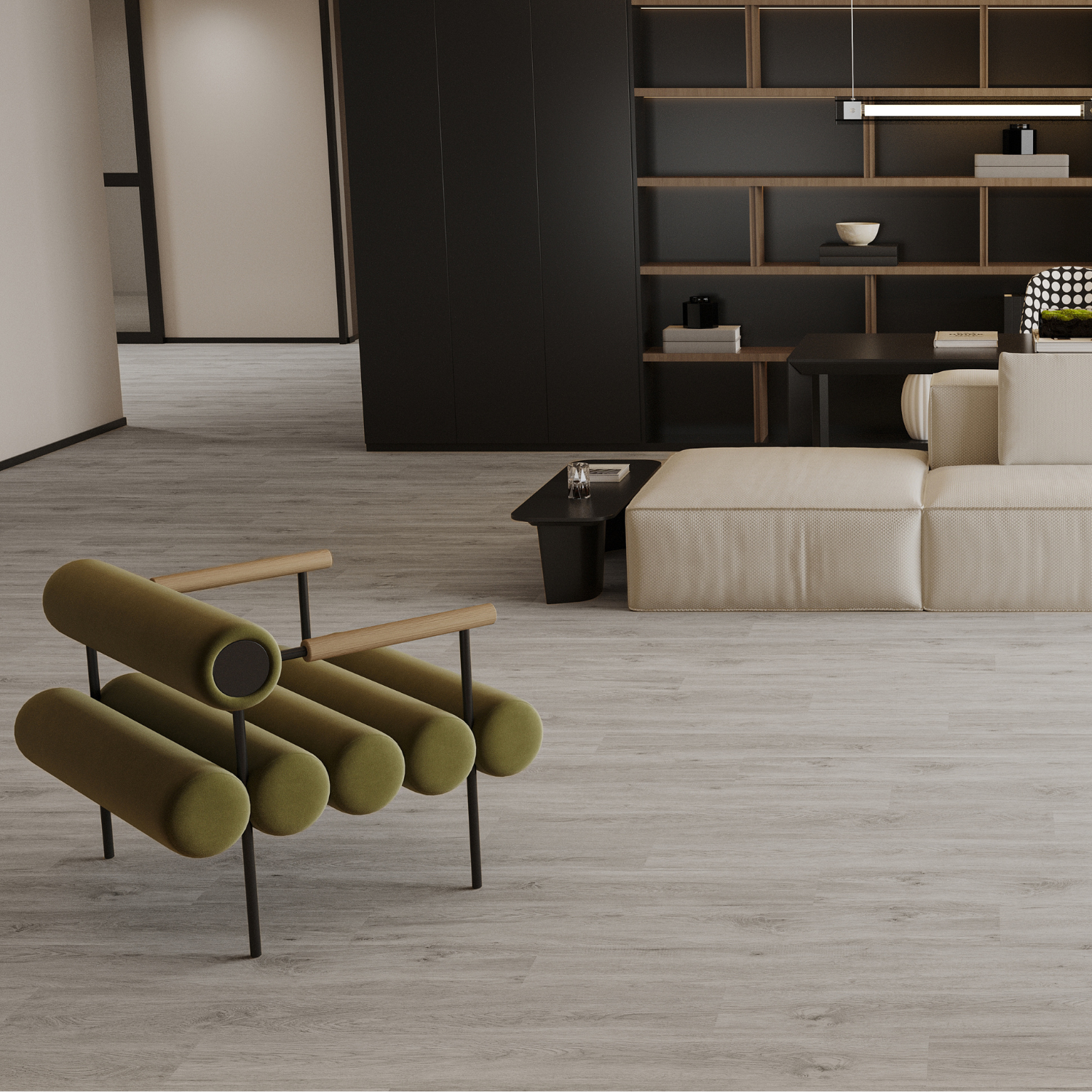 Vinyl Klikgulv | 150cm | Nordic Mist Oak