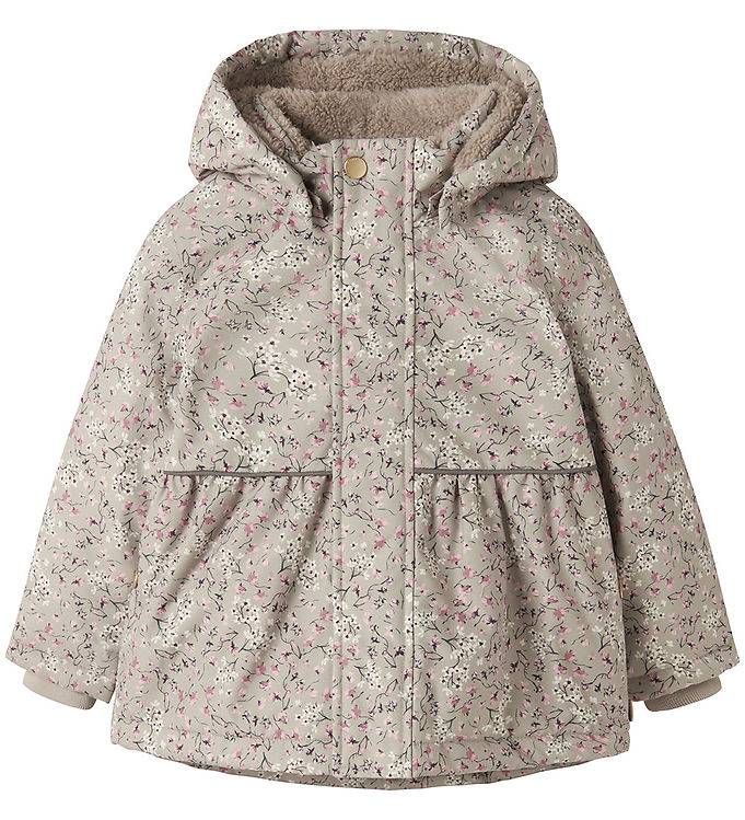 Name It Vadderad jacka - NmfSnow05 - Ren kashmir - Name It - 4 år (104) - Dunjacka