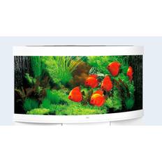 Juwel Trigon Akvarie 350 liter hvid med Ledlys