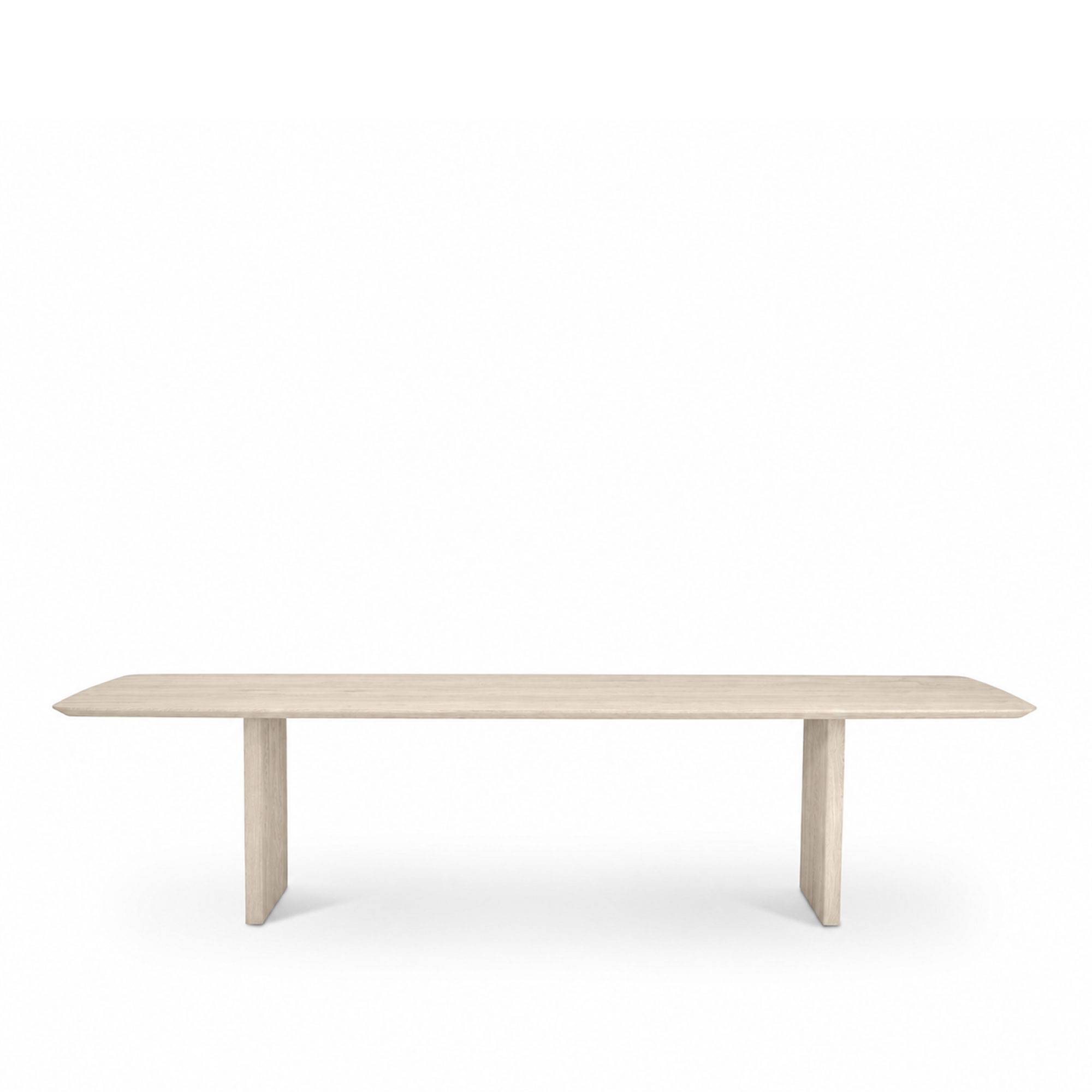 Dk3 - Ten Table 370 x 105 Oak Whiteoil - Matbord - Christian Troels,Jacob Plejdrup - Träfärgad - Trä