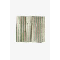 Chamois - Servetter Stripe MULTI, set om 4 - Grön