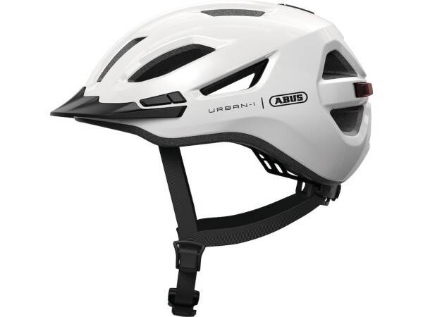 ABUS Urban-I 4.0 cykelhjelm shiny white - Hjelmstørrelse 60-64 cm