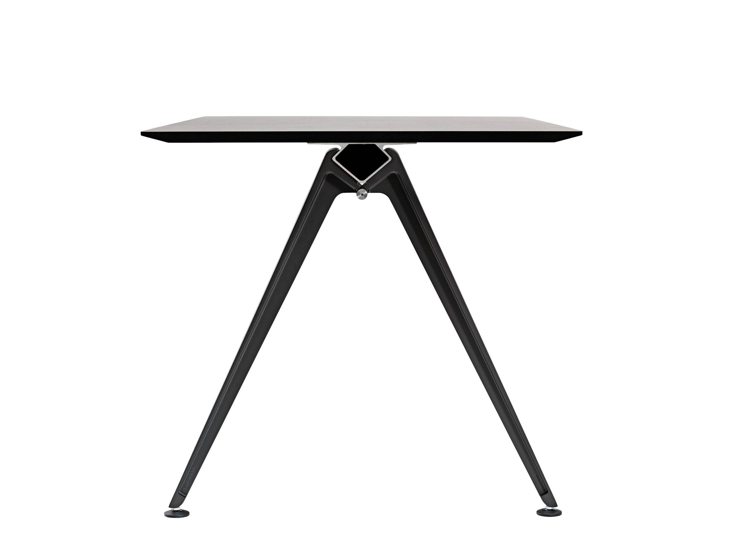 Grip Mødebord, modulært design - 131, 179, 239 eller 299 x 108 x 73,5 cm Linoleum Sort Glasblæst 179 cm.