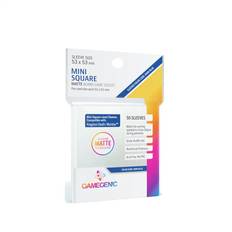 GameGenic: Matte Mini Square Sleeves (51x51mm) - 50 stk.