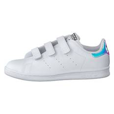 Stan Smith Cf C Metsil/metsil/ftwwht, Unisex, Sko, Sneakers, Sneakers, Hvid, EU 32