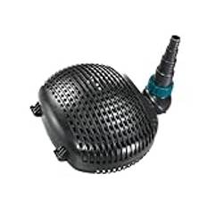 AquaForte EC 5.000 Filter/Teichpumpe, 26 Watt, Fördermenge 5.000 Liter pro Stunde, Förderhöhe 3 Meter, Kabellänge 10 Meter, Geeignet für Bachläufe, Wasserfälle, Spring-brunnen, etc