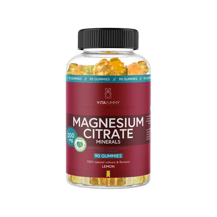 Magnesium Citrate Citron 90 stk. Gummies