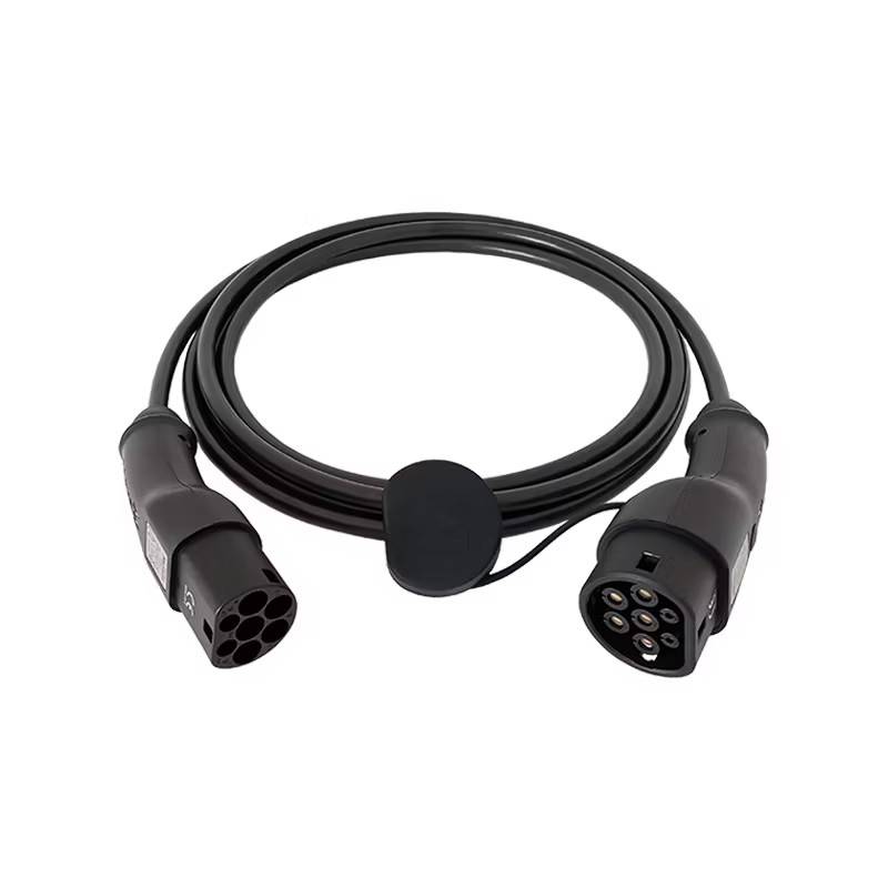 Ladekabel med Tesla-knap, 3-faset, 20A, 13,8kW: 8 meter