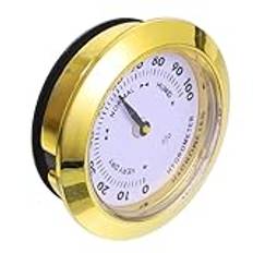 Mikinona Termohygrometer Telåda Utomhus Hygrometer Dekorativ Hygrometer Inomhus Hygrometer För Inomhus Multifunktionell Fuktighetsmätare Bil Hygrometer Te Förvaringsburk Hygrometer