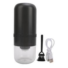 Electric Coffee Bean Grinder ABS USB Automatic Coffee Spice Mill with Stainless Steel Blade for