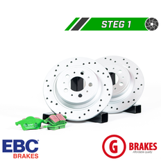 Bak | EBC Greenstuff sportbromssats Ford Mondeo, Scorpio, Cougar