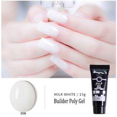 15 ml Poly Gel Extension Crystal Finger Jelly Polygel Nagelgel Kamouflage UV LED Hård Gel Akryl