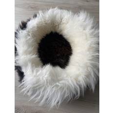 Hundekurv af Ægte Lammeskind nr 2 - 60 cm