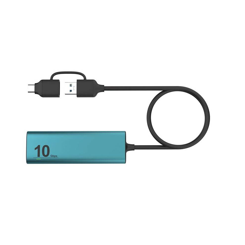 USB C Hub 10Gbps USB 3.2 GEN 2 HUB Multifunctional Adapter Splitter for Windows OS Linux