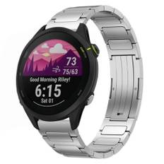 Garmin Forerunner 255 urrem i titanium - Sølv