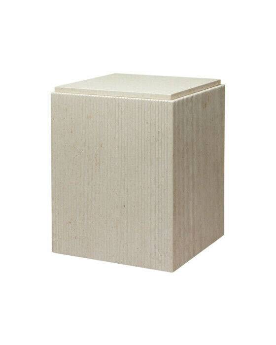 Ruth & Joanna Cube marmorbord athen stone (B: 42 D: 42 H: 57 cm)