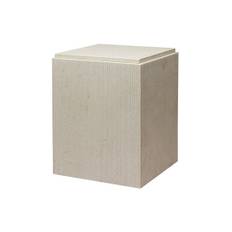 Cube marmorbord athen stone - Marmor / beige (B: 42 D: 42 H: 57 cm)