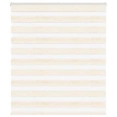 vidaXL zebragardin marmorbeige 120x100 cm stofbredde 115,9cm polyester