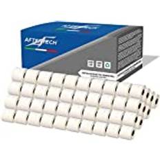 Aftertech 100 x 99014 54 x 101 mm kompatibla etikettrullar (220 etiketter/rulle = 22 000 totalt) för Dymo LabelWriter Seiko SLP skrivaretiketter S0722436 100 x 99014