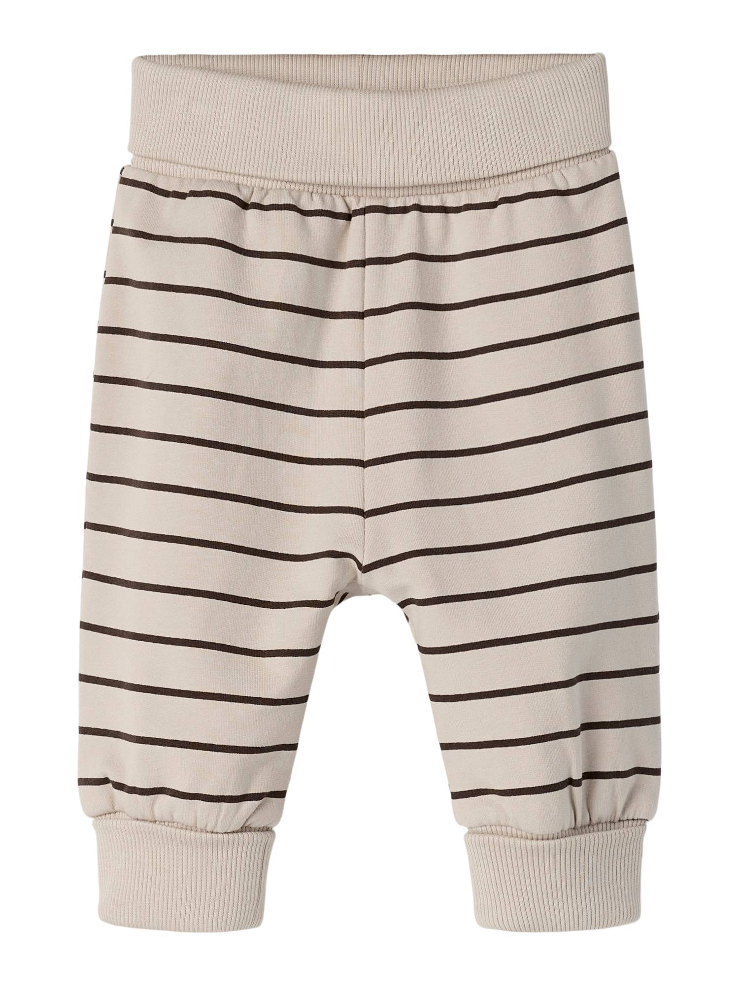 NAME IT Bukser 'NBMLANNAR'  beige / choko