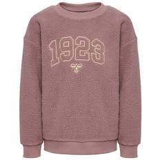 Hummel Fleecetrøje - HmlCosso - Twilight Mauve m. Guld - Hummel - 6 år (116) - Fleecejakke