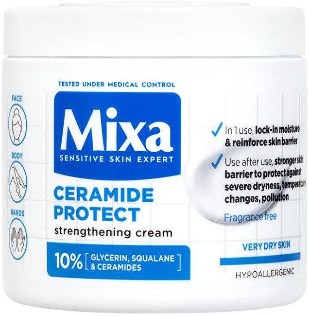 Mixa Ceramide Protect Stärkande Kräm (Mycket Torr Hud) - 400ml