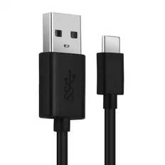 Datakabel för Microsoft Xbox Series X, Series S / One Elite Controller 2 spelkonsol / handenhet - 1m 3A USB-sladd PVC Datakabel svart