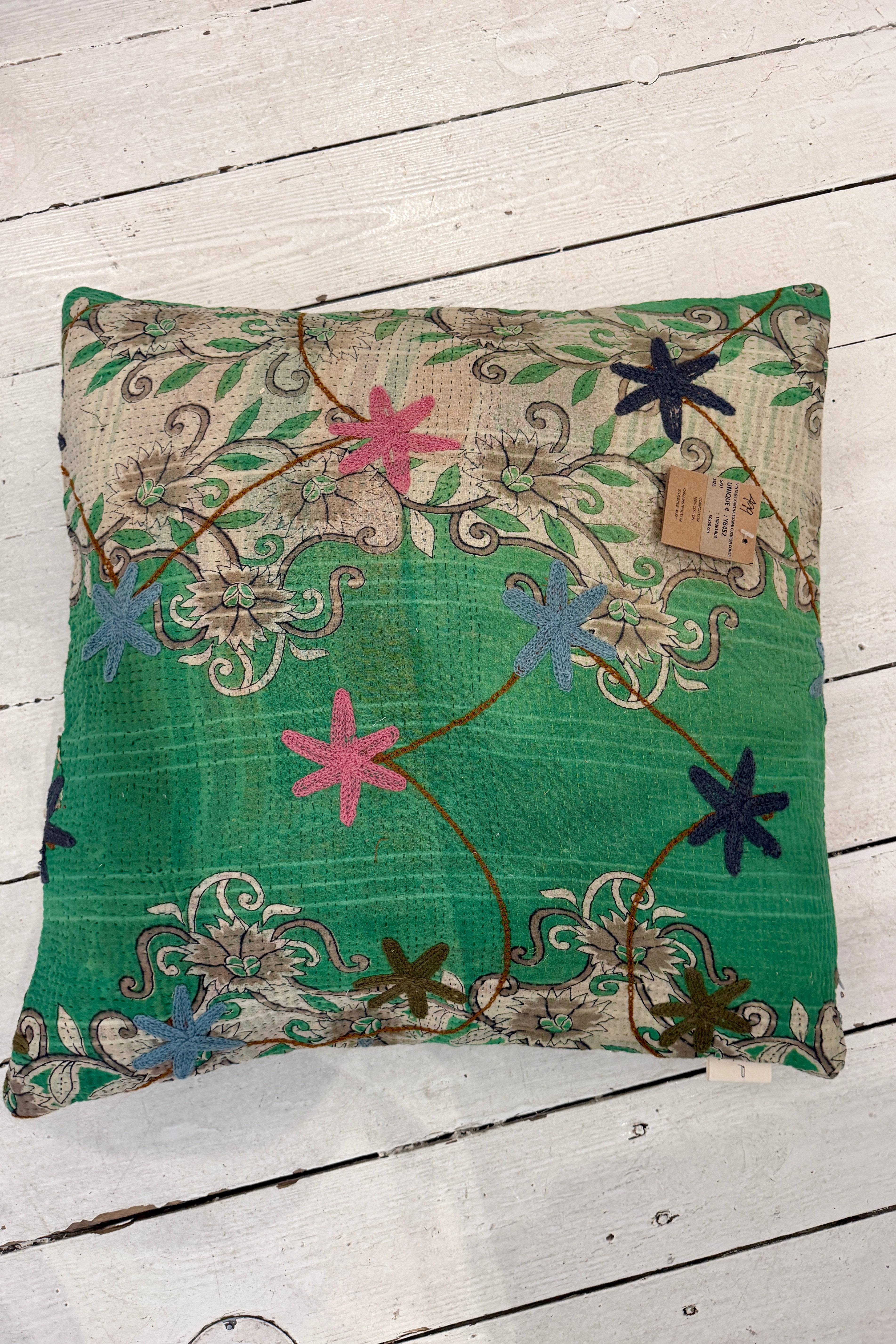 Kantha Pude 50x50 Y6452