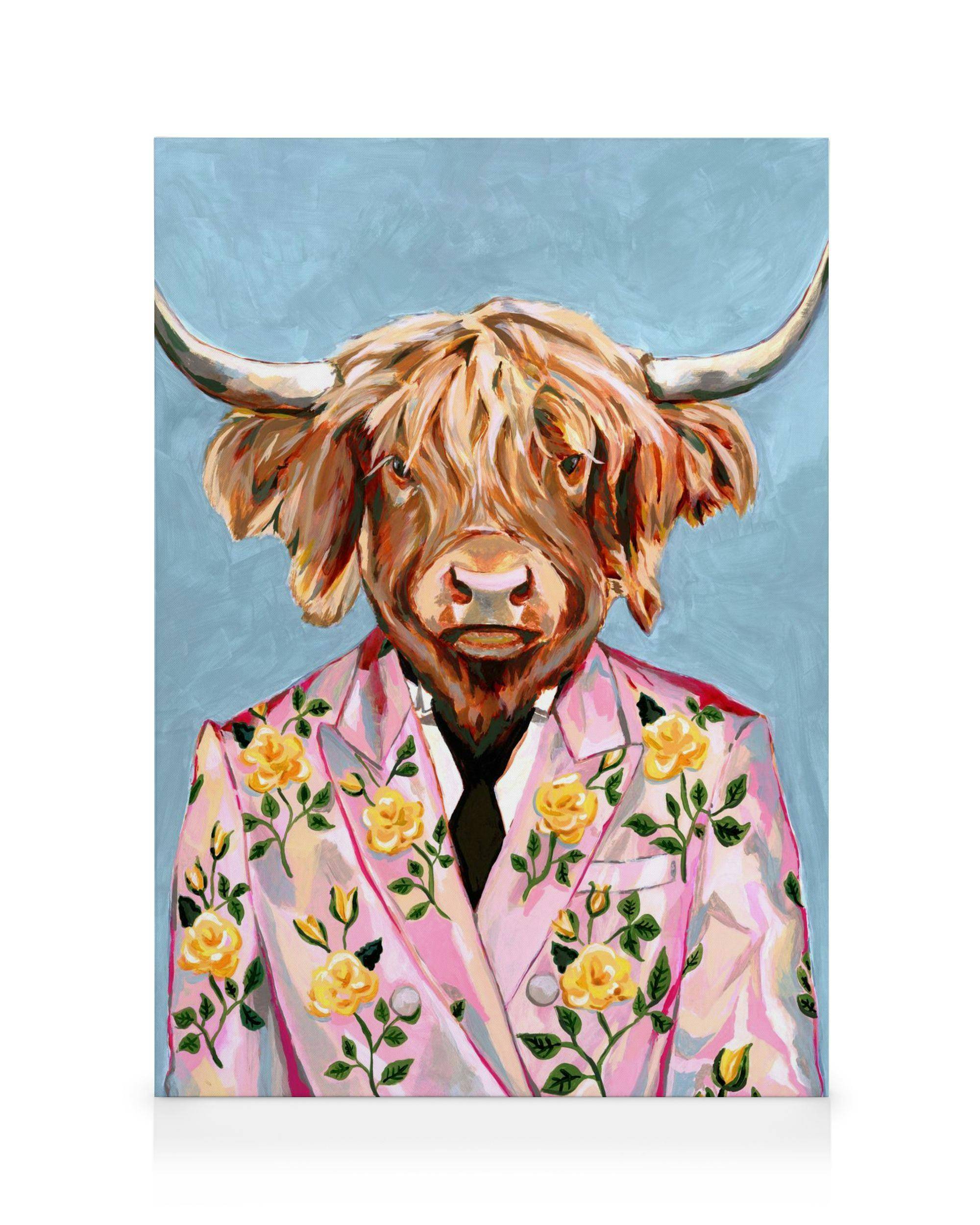 Canvastavlor Heather Perry - Artsy Cow Canvastavla (30x40 cm - Ekram)