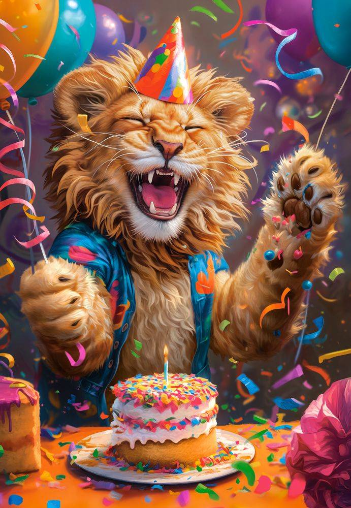 KIDEK pussel - Happy Birthday!, 1000-bitar Default Title