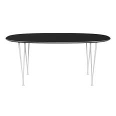 Piet Hein B616 Superellipse™ - Hvid/Sort laminat