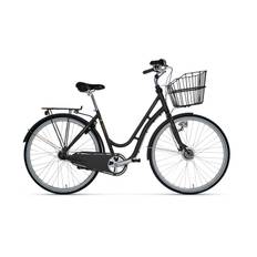 Tunturi Damcykel Queen 7 vxl | Matt Svart Guld
