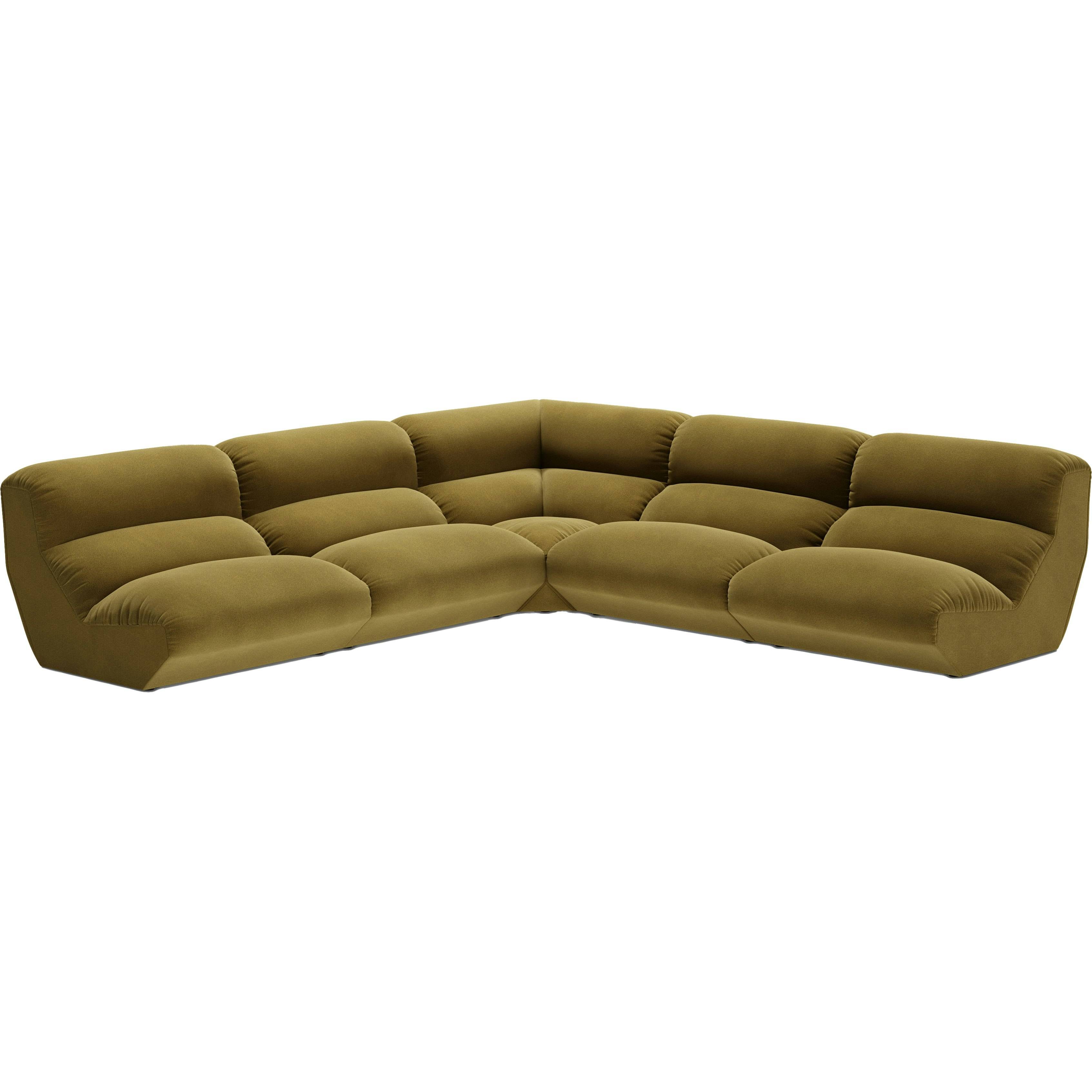 &Tradition Hi Lo Modulsofa Configuration G - Hjørnesofaer & Divansofaer Tekstil Mylla - 147231A235A519D424.