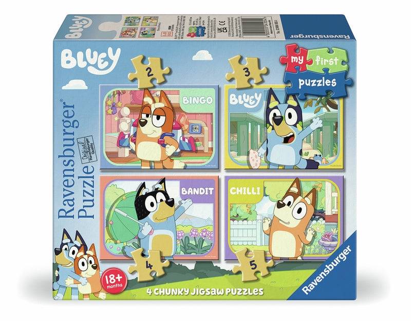 Ravensburger pussel - Bluey My First Puzzles 4 in a box 2/3/4/5 bitar Default Title