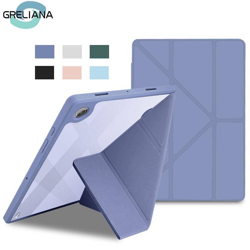 Smart Flerfallsfodral För Samsung Tab A8 10.5 Fodral Galaxy Tab S10 S9 S7 FE A9 A11 Plus 10.9 13.1 12.4 S8 11 S6 lite 10.4 Funda