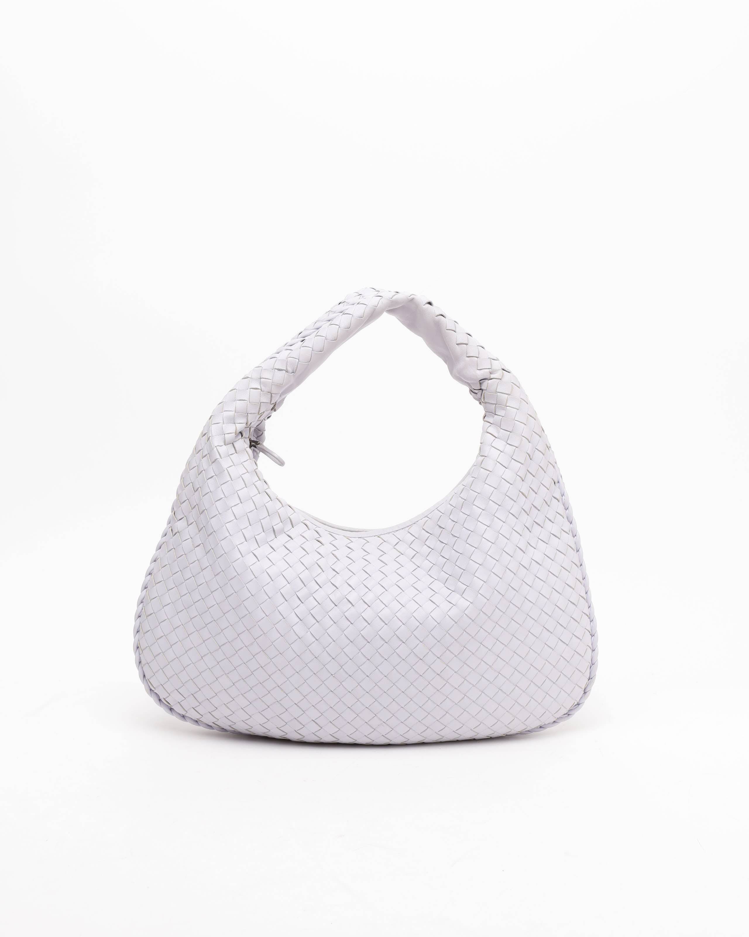 Bottega Veneta Medium Intrecciato Hobo Bag - Purple - 20x37x4 cm