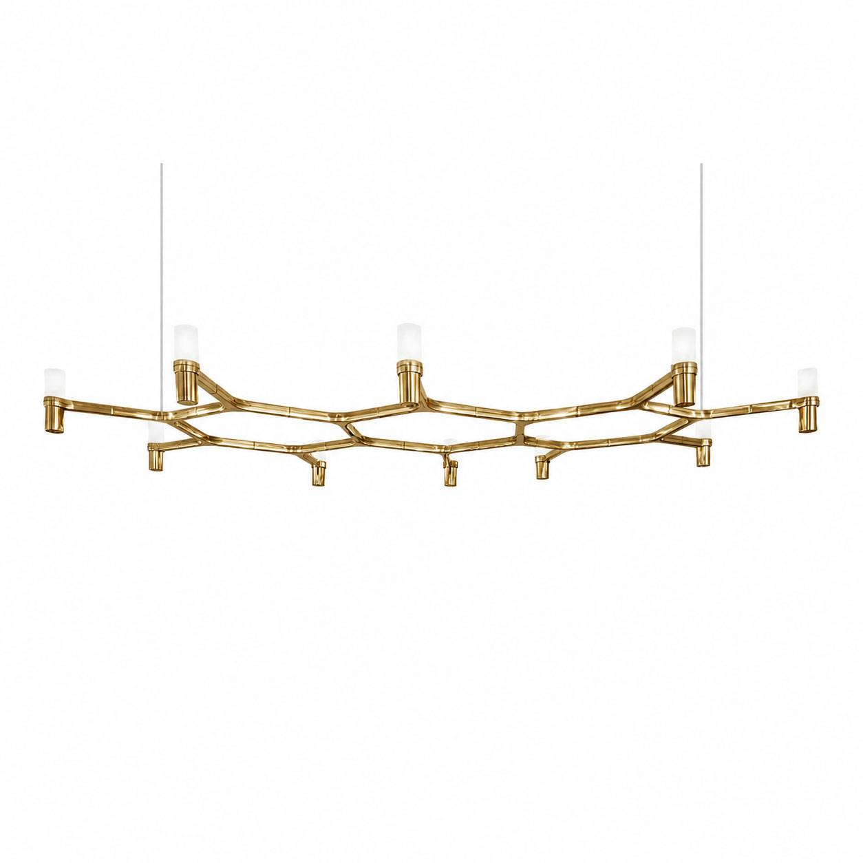 Nemo Lighting - Crown Plana, Gold - Lysekroner - Jehs + Laub - Guld