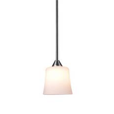 Pendel 13 psm lighting - 120 cm stang + glas / 12V G4 / Børstet messing stang