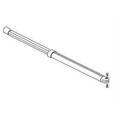 Tagstang H posemarkise XL 360 - 550 cm Fiamma Overligger