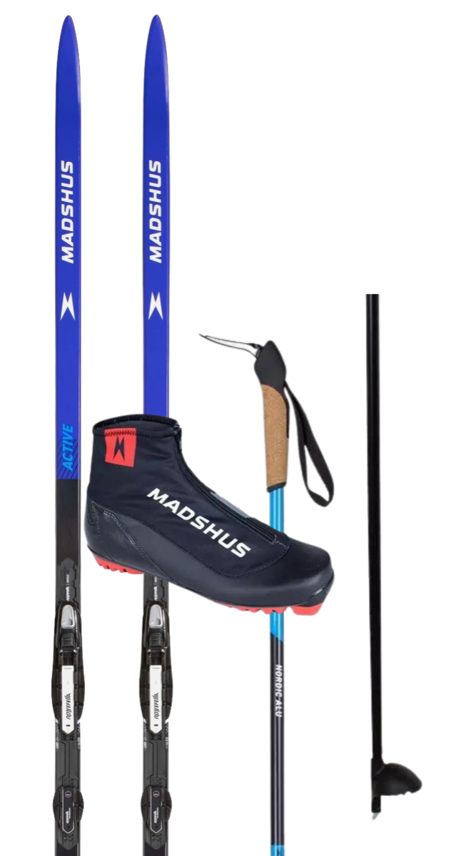 Madshus Active Skin Komplet Langrendspakke.