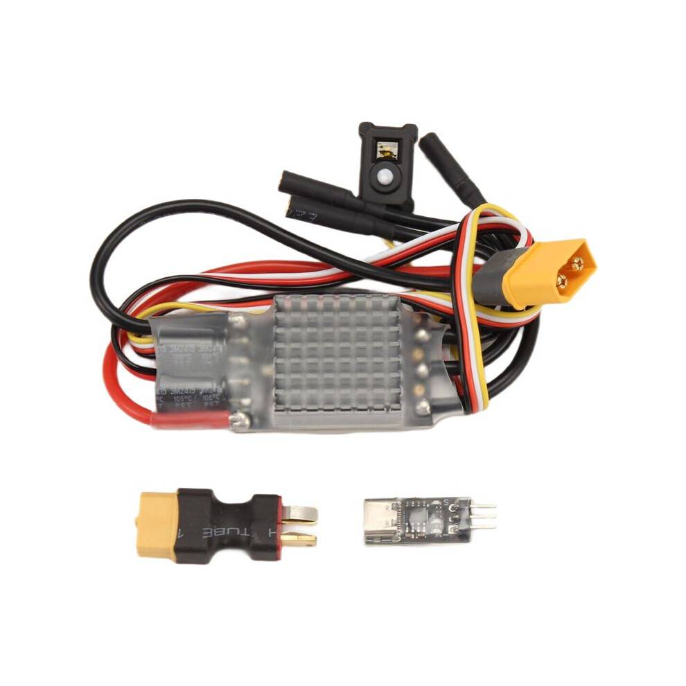 RC AM32 ESC Open Source External Brushless Motor 80A ESC for RC Crawler Axial SCX10 -4 -6