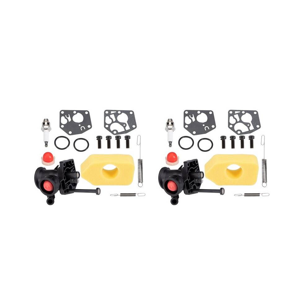 2X Lawn Mower Carburetor 499809 498809A 494406 for Briggs Stratton Vertical Motor 98902 98982