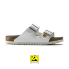 Birkenstock Pro Arizona ESD sandal smal bredde hvid