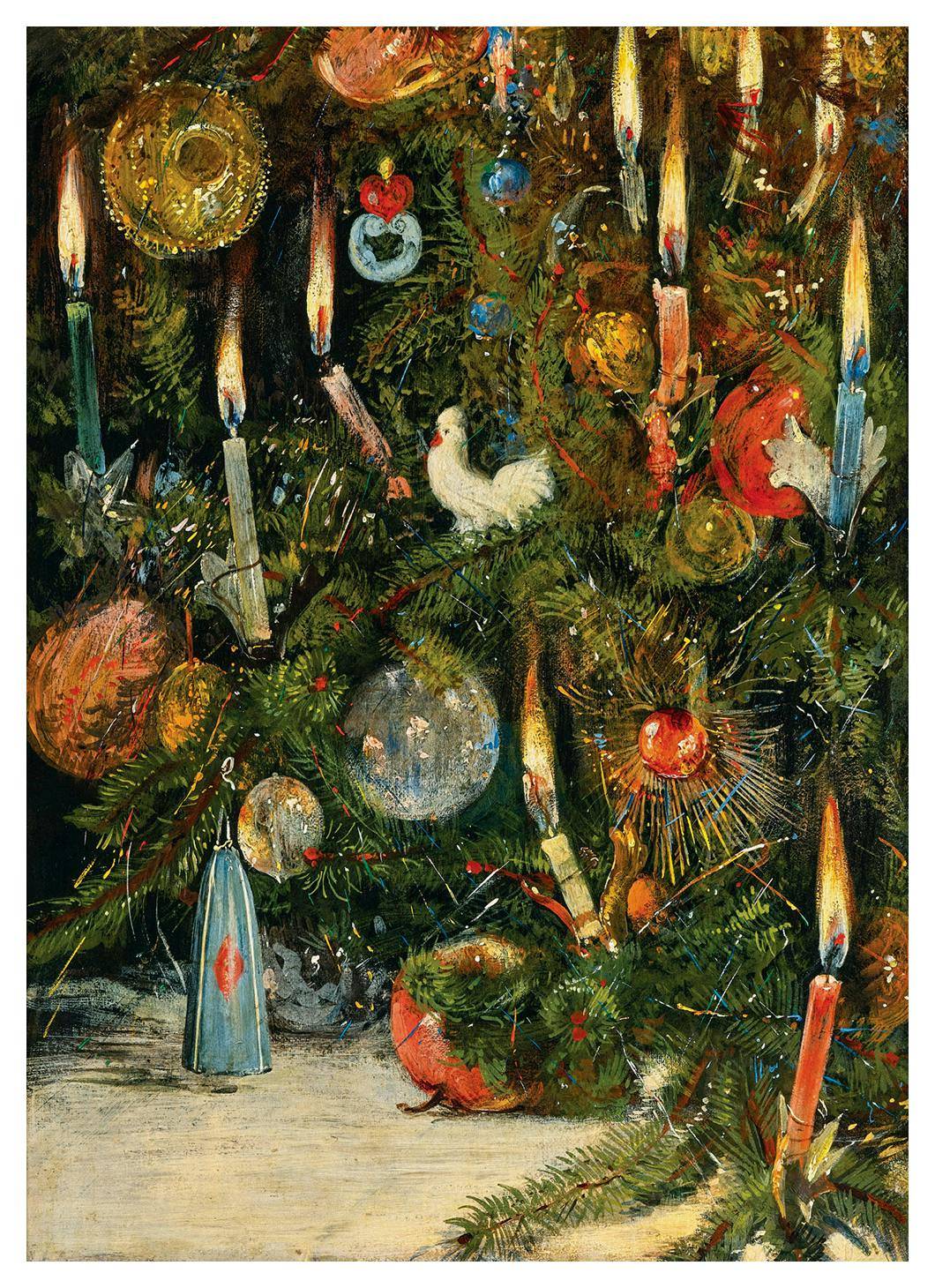 Rudolf Bernhard Willmann - Christmas Tree Poster (30x40 cm)