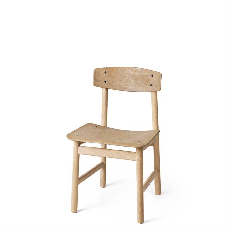 Mater Conscious Stol 3162 - Grå, bok Soaped Oak and Coffee Waste Light