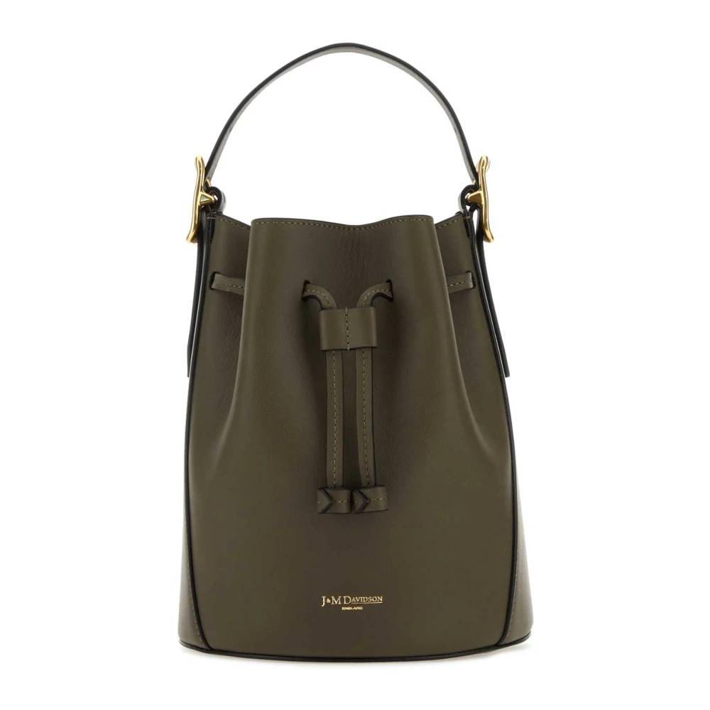 J&M Davidson Poppy Bucket Bag - - Tasker - Dame - Grøn - ONE SIZE - Uld - Poppy Bucket Bag