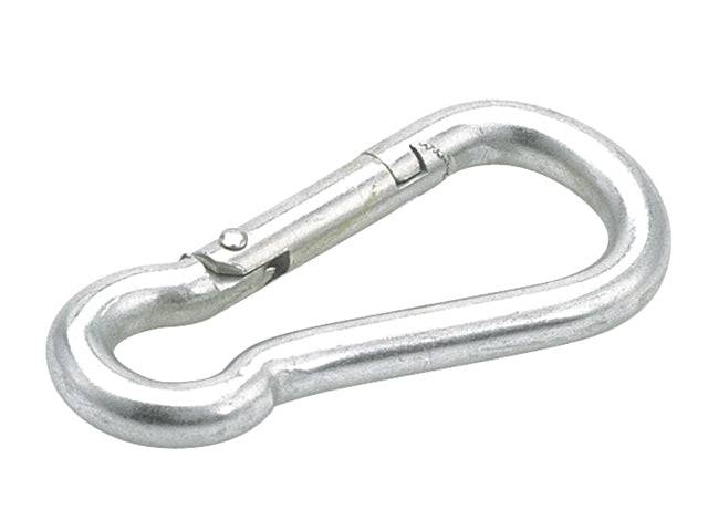 Talamex, karabinhage, galvaniseret, 9 mm x 90 mm, (74217090), 25 stk.